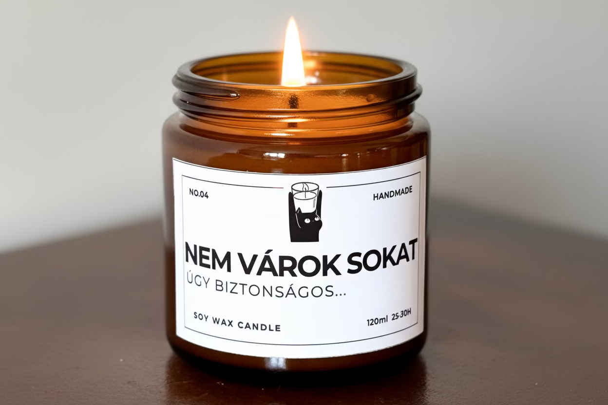 Nem várok sokat szójagyertya