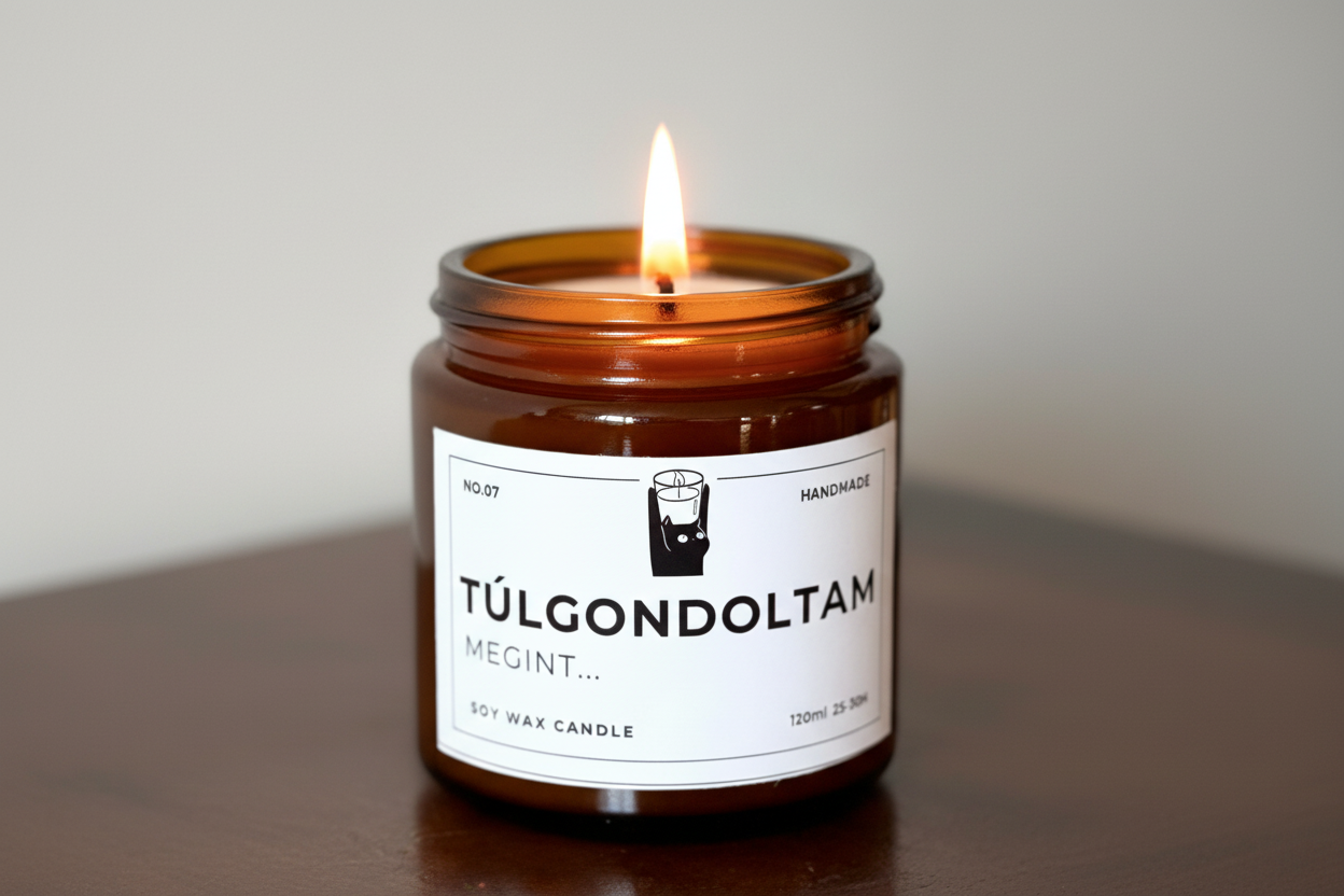 Túlgondoltam szójagyertya