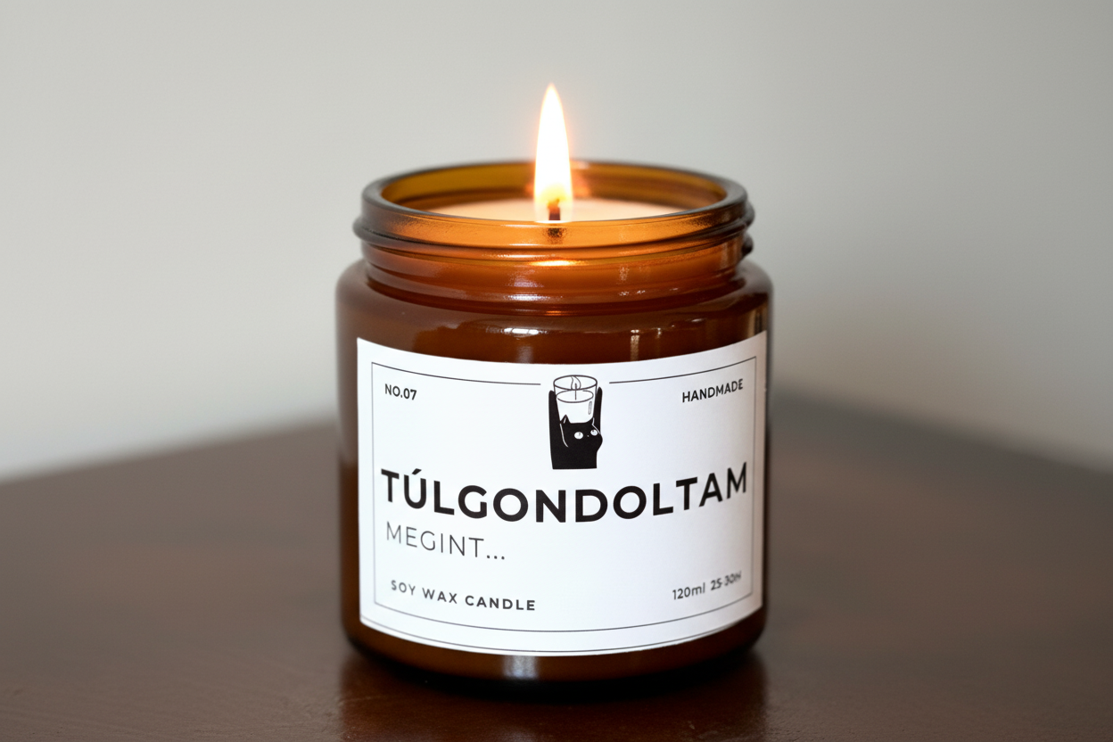 Túlgondoltam szójagyertya