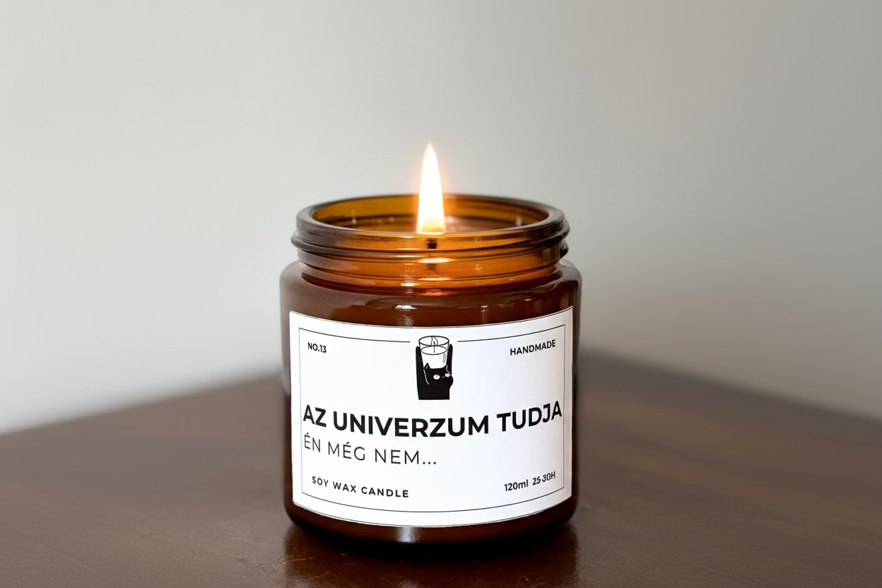 Az univerzum tudja szójagyertya