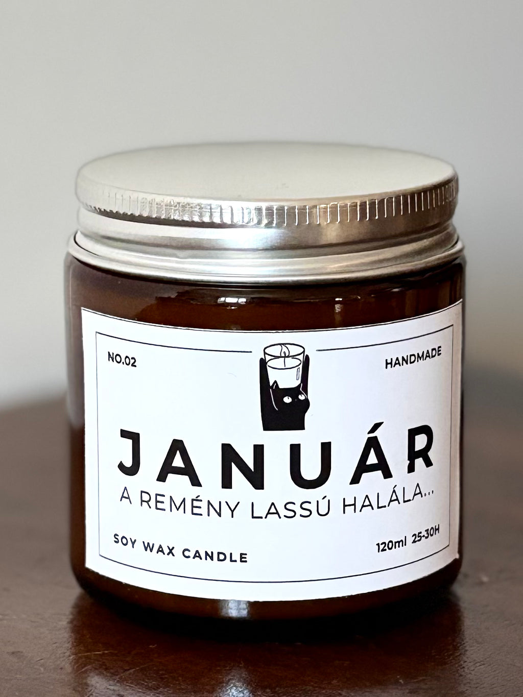 Január szójagyertya
